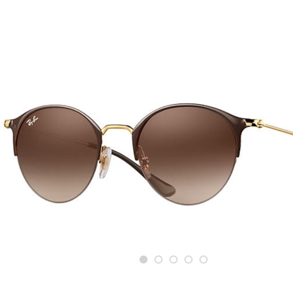 Ray ban sunglasses: RB3578. Brown Lens, Gold Frame